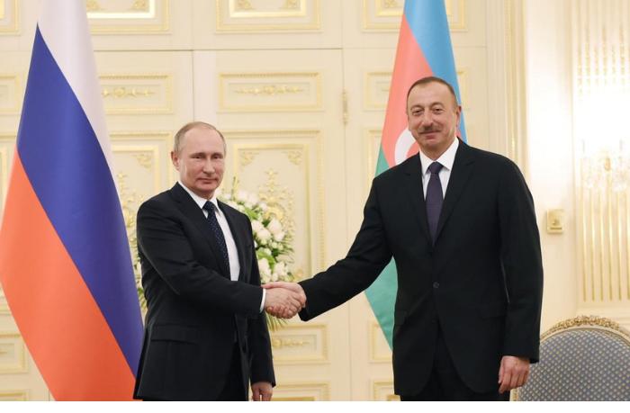 Vladimir Putin Azərbaycan Prezidentinə təbrik məktubu göndərdi