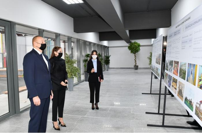 Prezident və birinci xanım Tədris və Xidmət Kompleksinin açılışında — FOTOLAR