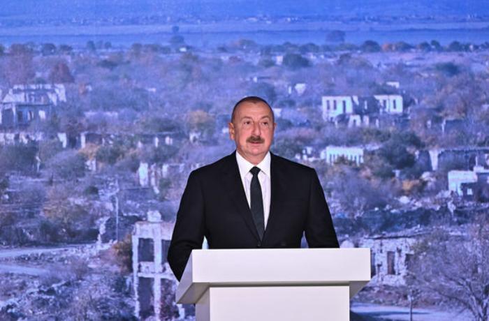 Prezident: “Azərbaycan öz torpaqlarına qayıdıb və həmişəlik burada qalacaq”