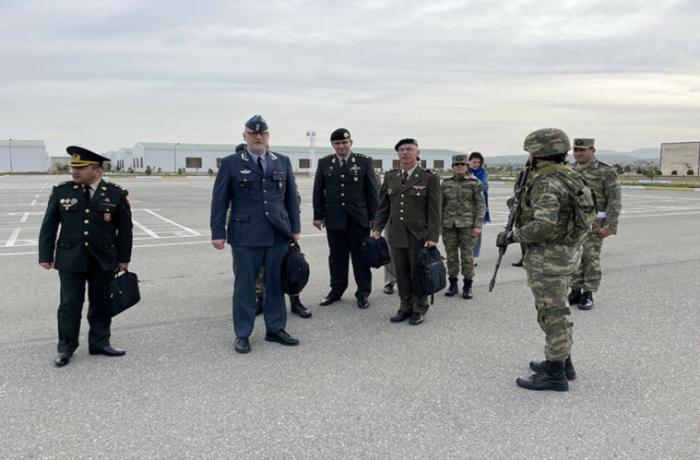 NATO-nun Avropadakı Baş Qərargahının nümayəndələri hərbi hissədə olublar — FOTO