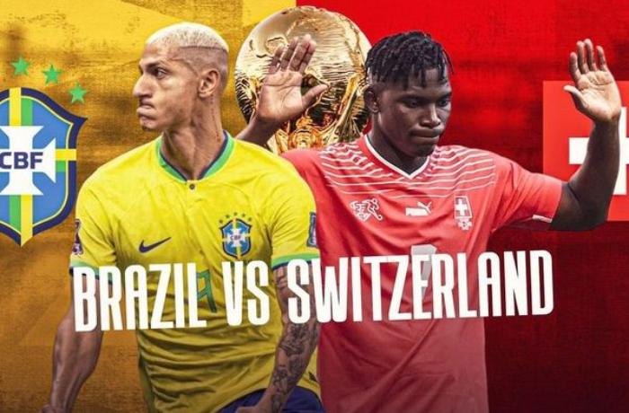 DÇ-2022: Braziliya - İsveçrə matçı başladı