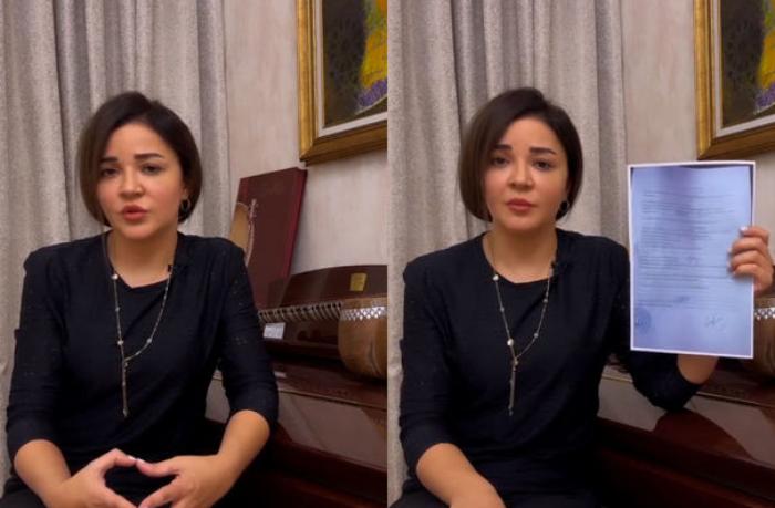 Humay Qədimova Daxili İşlər Nazirliyinə müraciət edib — VİDEO