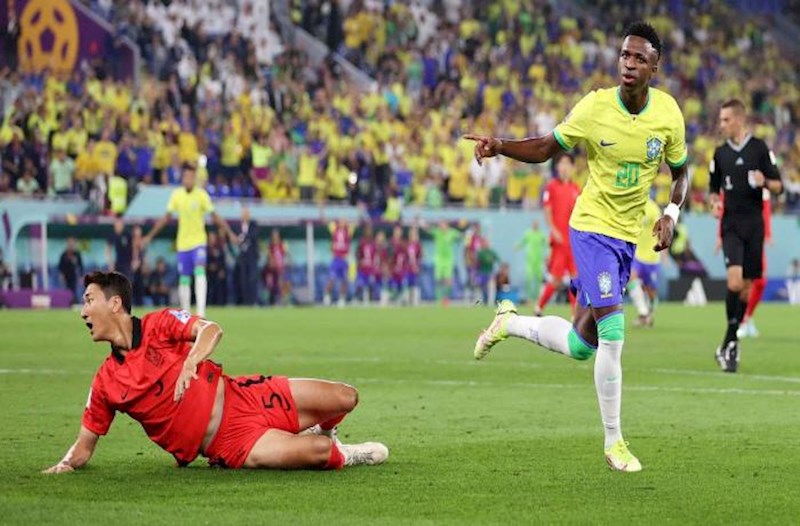DÇ-2022: Braziliya 4:1-lə 1/4 finalda 