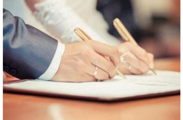 Bu ilin 6 ayında qeydə alınan nikah və boşanmaların sayı açıqlandı