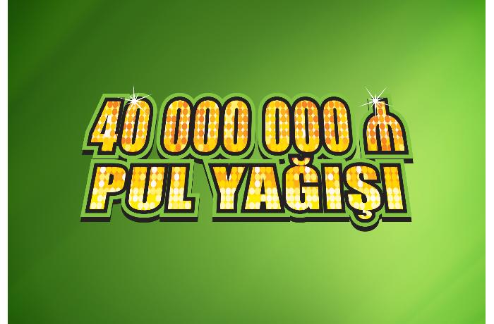 “40.000.000 Pul Yağışı” lotereyasında növbəti böyük uduş — 200.000 manat qazanıldı