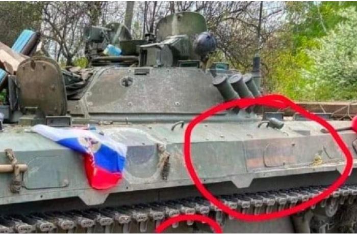 Qarabağda Azərbaycan ordusuna qarşı vuruşan rus tankı Ukrayna hərbçilərinin əlinə keçdi —  ŞOK FOTO 