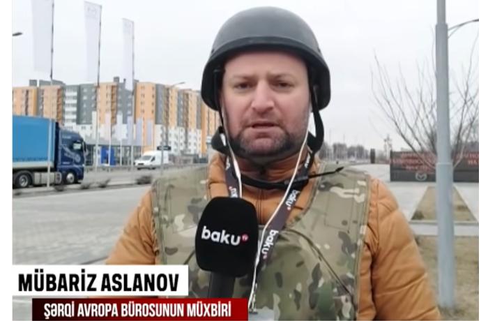 Baku TV-nin Ukraynadakı əməkdaşı ölümdən dönüb — VİDEO