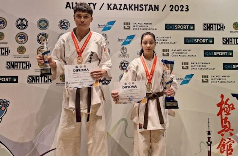 Azərbaycanlı karateçi Almatıda dünya çempionu olub