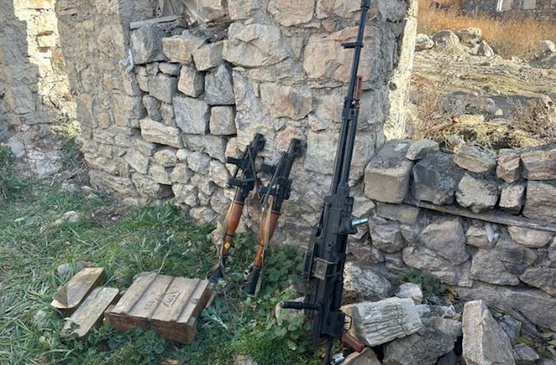 Qubadlıda silah-sursat aşkarlandı