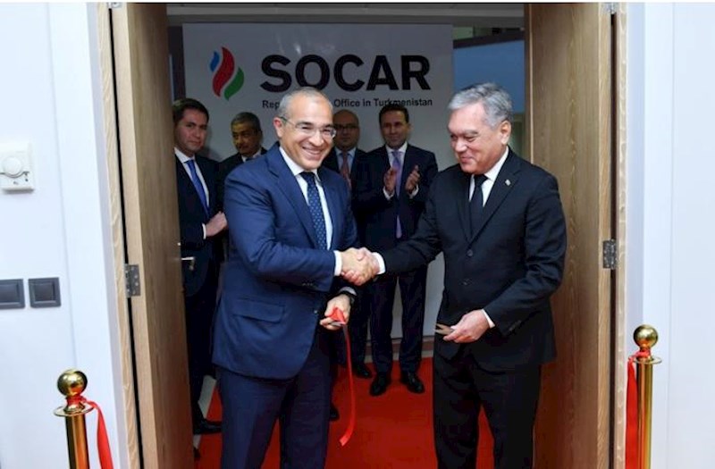 Türkmənistanda SOCAR-ın ofisi açıldı — FOTO