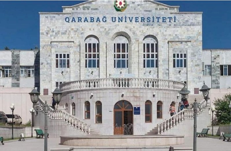 Qarabağ Universitetinin binasından görüntülər — VİDEO