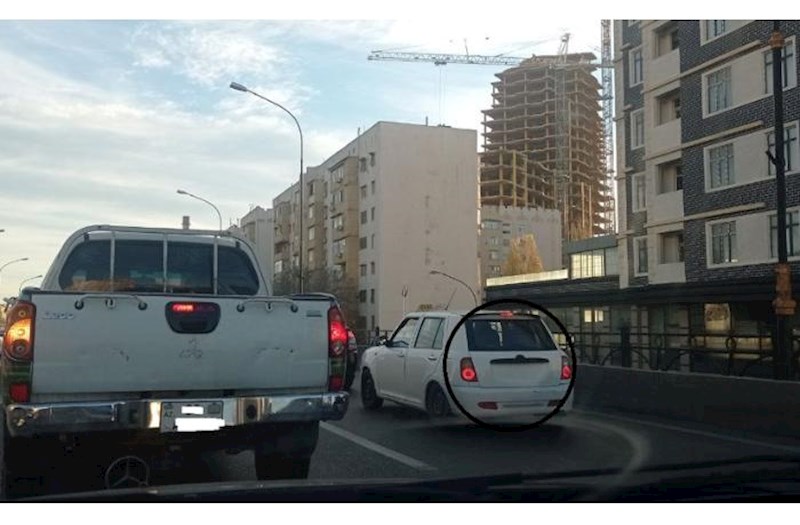 Taksi kimi fəaliyyət göstərən “NAZ Lifan”ın sürücüsü görün nə etdi — FOTO