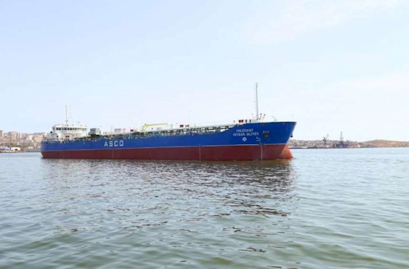 “Prezident Heydər Əliyev” tankeri təmir olunub