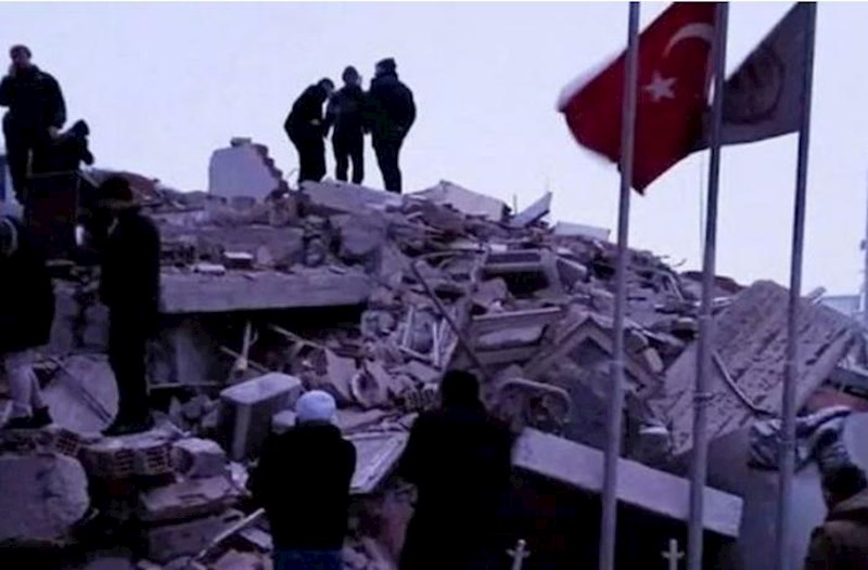 Türkiyəli idmançılar uçan hotelin dağıntıları altında qalıb — YENİLƏNİB (FOTO)