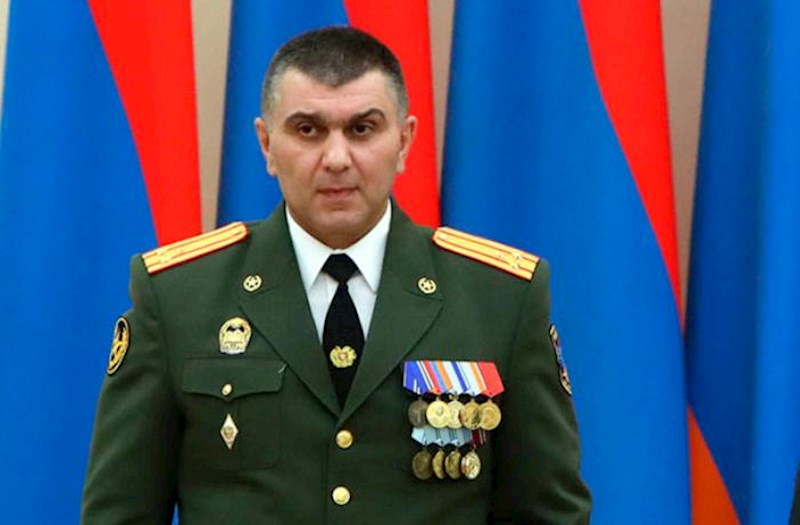 Ermənistanda general həbs edildi