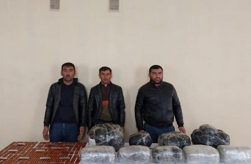 İrandan Azərbaycana 13 kq-dan çox narkotik gətirilməsinin qarşısı alındı