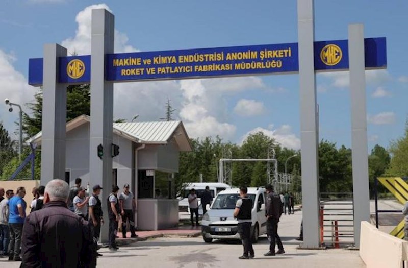 Türkiyədə raket fabrikində yanğın olub, 5 nəfər ölüb