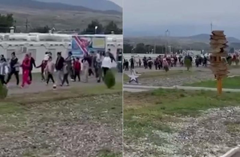 Ermənilər Xankəndidən qaçıb Xocalıdakı rusların bazalarına sığınırlar — VİDEO