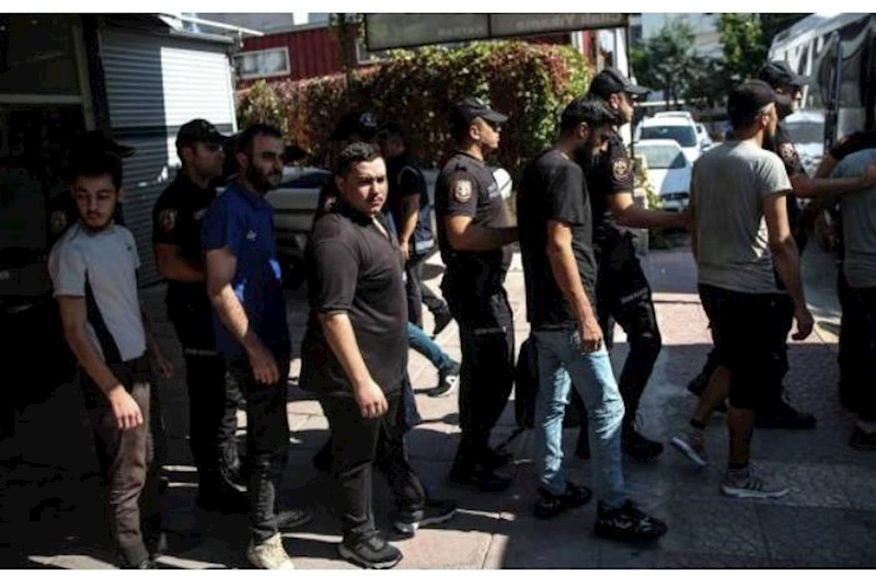 Türkiyəyə qeyri-qanuni yollarla daxil olanlar saxlanıldı