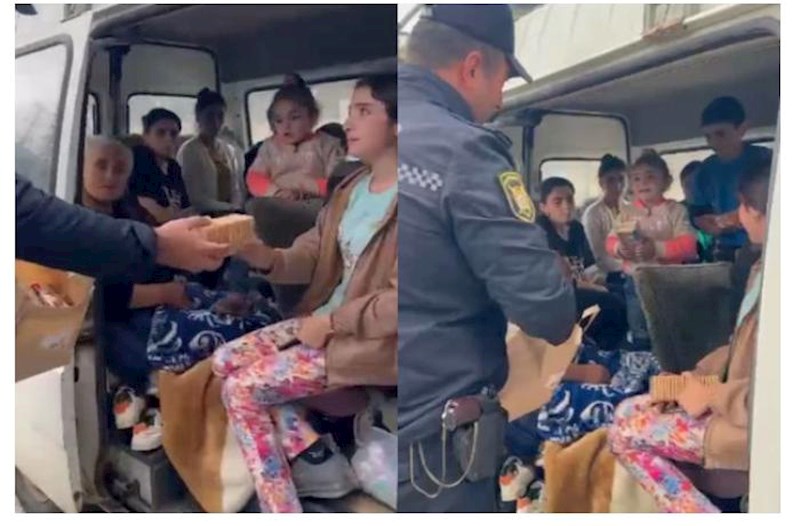 Azərbaycan polisindən erməni uşaqlara JEST — VİDEO 