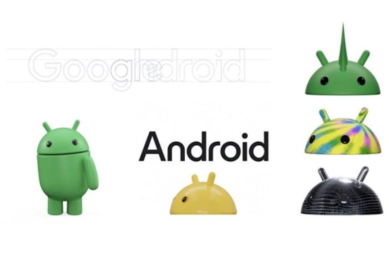 “Google” yeni Android loqosunu təqdim etdi