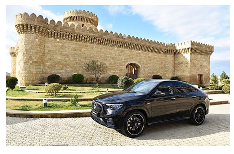 “Mercedes-AMG GLE Coupe” Dövlət Tarix-Etnoqrafiya Qoruğunda — FOTOLAR