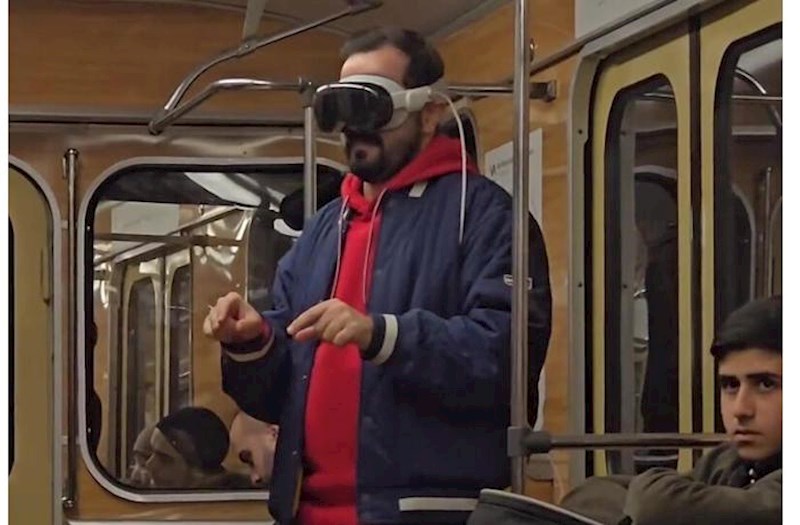 "Bakı 2034-cü ildə": Metroda maraqlı anlar — VİDEO