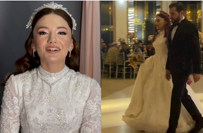 Natiq Şirinovun qızının Türkiyədəki toyundan ilk görüntülər — VİDEO