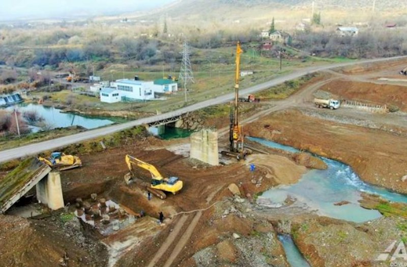 Ağdərə-Ağdam yolunun inşasına başlanıldı — VİDEO