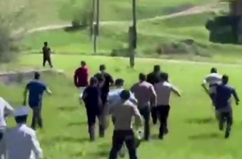 Tavuşda bir qrup erməni silahlı qüvvələrinin mövqelərinə doğru qaçıb — VİDEO