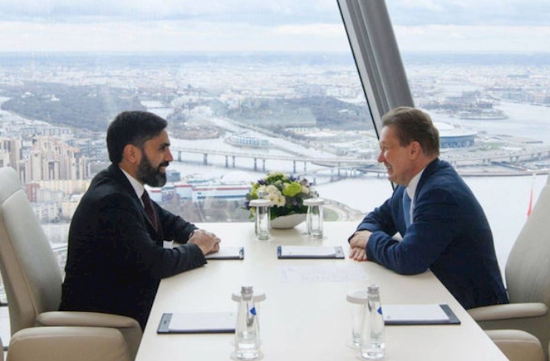 SOCAR və “Qazprom”un prezidentləri görüşdülər