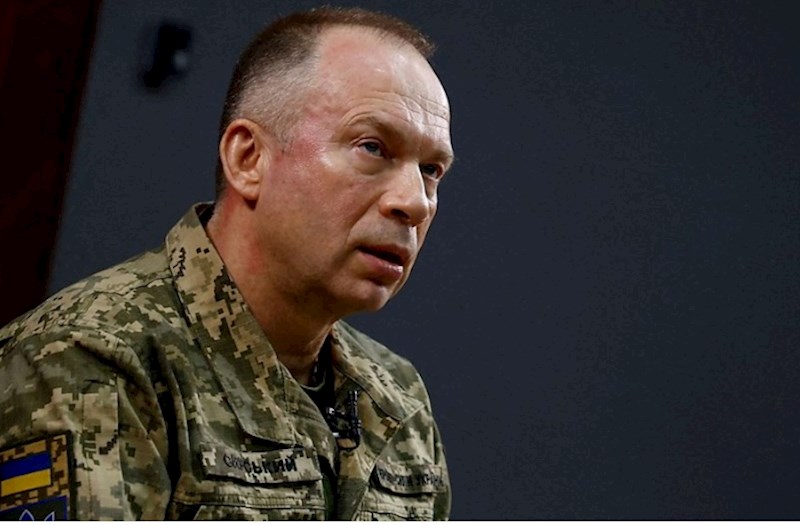 Ukraynanın baş komandanı cəbhədəki vəziyyətin ağırlaşdığını açıqlayıb