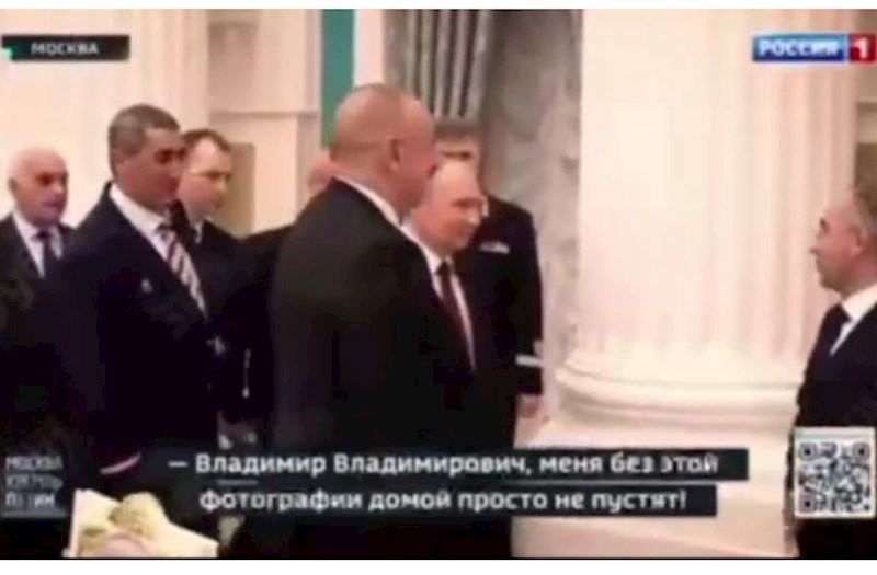 Əliyev-Putin görüşünün kadrarxası görüntüləri — VİDEO